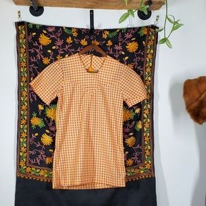 1960's Convert-A-Blouse Floral Top // Vintage Blouse // Vintage Clothing